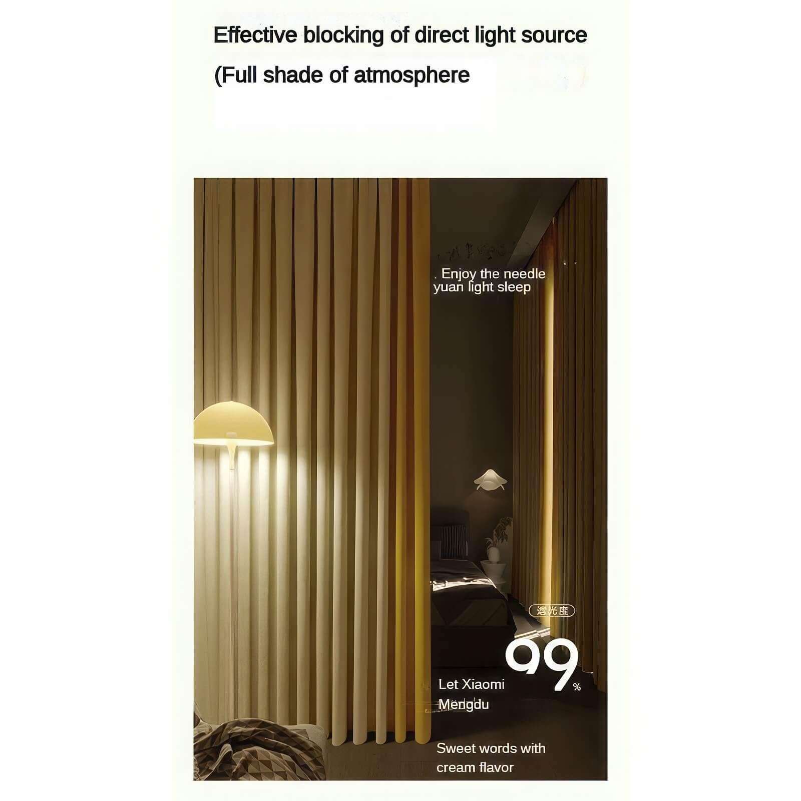 Amazon｜ツートンカラーの遮光カーテントップフルダークニング